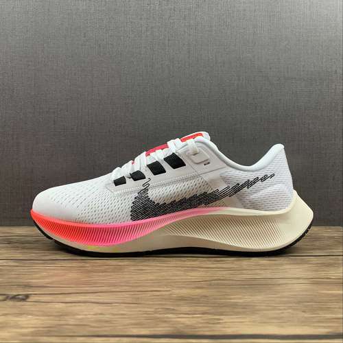 【280】[DJ5397-100]-[AIR ZOOM PEGASUS 38 RAWDACIOUS WHITE/FOOTBALL GREY/PINK BLAST/BLACK]