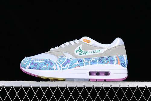 【320】[DV1407-100]-[AIR MAX 1 WHITE/GREY/BLUE/PURPLE/GREEN]-[WOMAN:36-39]-[MAN:40-47.5]