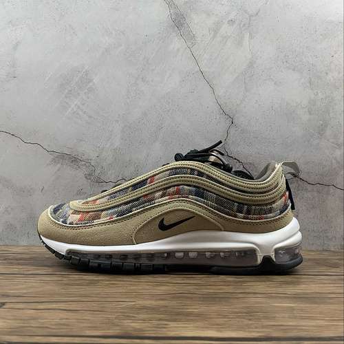 【340】[DC3494-991]-[PENDLETON AIR MAX 97 LIGHT BROWN/BLACK/WHITE]-[WOMAN:36-39]-[MAN:40-45]