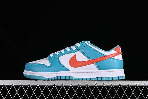 【280】[DV0833-102]-[DUNK LOW SB MIAMI DOLPHINS WHITE/COSMIC CLAY/DUSTY CACTUS]-[UNISEX:36-46]