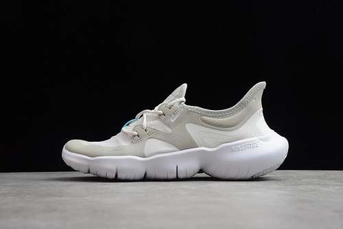 【240】[AQ1289-001]-[FREE RN 5.0 MARATHON RUNNING SHOES WOLF GREY/PURE PLATINUM/WHITE]-[UNISEX:36-45]