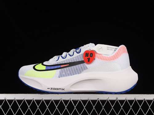 【380】[DX1599-100]-[ZOOM FLY 5 PREMIUM WHITE/BLACK/RACER BLUE]-[MAN:39-45]