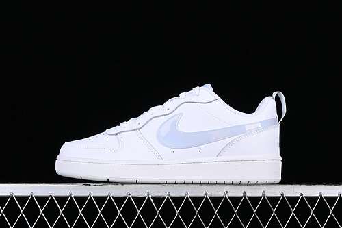 【220】[BQ5448-118]-[COURT BOROUGH LOW 2 WHITE/SILVER]-[WOMAN:36-39]-[MAN:40-45]