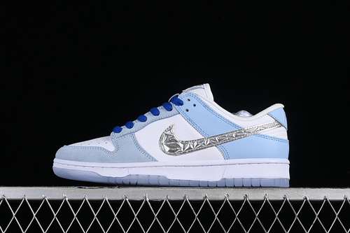 【340】[FD2562-300]-[DUNK LOW SB WHITE/BLUE/GREY]-[MAN:39-45]