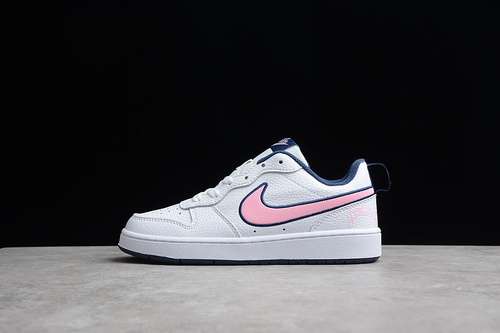 【260】[DB3090-100]-[COURT BOROUGH LOW BR/RS WHITE/NAVY BLUE/PINK]-[WOMAN:36-40]