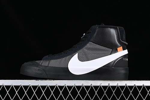 【430】[AA3832-001]-[OFF WHITE BLAZER MID ALL HALLOWS EVE WHITE/BLACK/GREY]-[WOMAN:36-39]-[MAN:40-48]