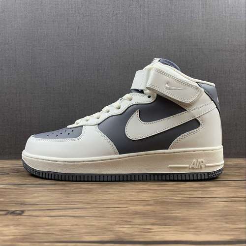 【310】[LZ6819-609]-[AIR FORCE 1 MID 07 OFF WHITE/GREY/OFF WHITE]-[WOMAN:36-39]-[MAN:40-45]