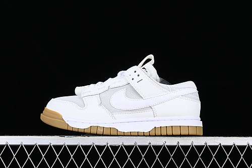 【230】[DV0821-001]-[AIR DUNK JUMBO LOW 3.0 WHITE/GREY/BROWN]-[WOMAN:36-39]-[MAN:40-45]