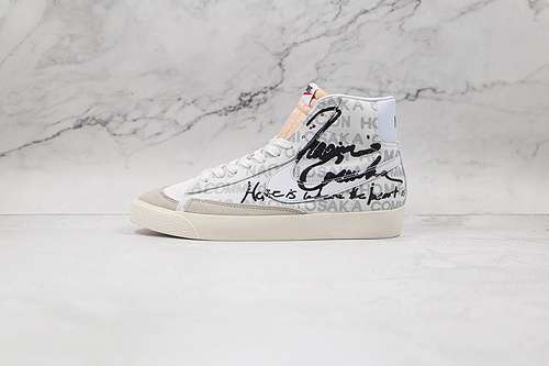 【280】[DA5383-100]-[NAOMI OSAKA X COMME DES GARÇONS X BLAZER MID 77 WHITE/PURE PLATINUM/SAIL/BLACK]