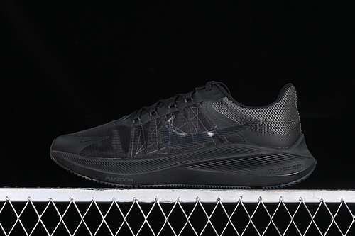 【270】[CW3419-002]-[ZOOM WINFLO 8 BLACK/SMOKE GREY/DARK SMOKE GREY]-[MAN:39-46]