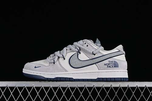 【380】[XX2025-311]-[SB DUNK LOW WHITE/GREY/BLUE]-[WOMAN:36-39]-[MAN:40-45]