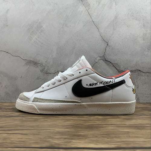 【260】[DJ4279-101]-[BLAZER LOW 77 VINTAGE WHITE/MULTI-COLOR]-[WOMAN:36-39]-[MAN:40-45]