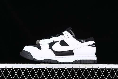 【230】[DV0821-002]-[AIR DUNK JUMBO LOW 3.0 WHITE/BLACK]-[WOMAN:36-39]-[MAN:40-45]