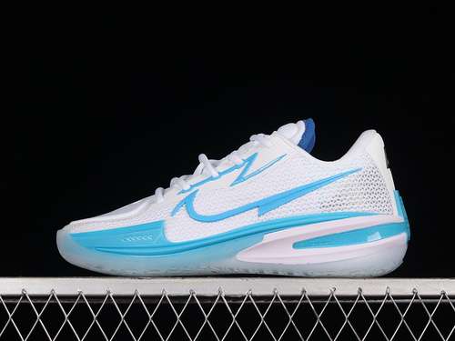 【340】[CZ0175-900]-[AIR ZOOM G.T.CUT EP WHITE/WHITE/BLUE]-[WOMAN:36-39]-[MAN:40-46]
