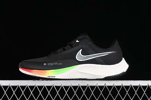 【260】[CT2405-011]-[AIR ZOOM RIVAL FLY 3 BLACK/WHITE/SAIL/TOTAL ORANGE]-[MAN:39-46]