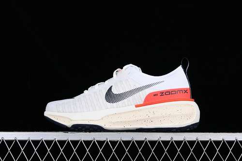 【180】[DR2615-101]-[ZOOMX INVINCIBLE RUN FLYKNIT 3 WHITE/OBSIDIAN/SAIL/OATMEAL/BRIGHT CRIMSON]