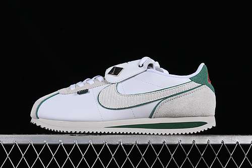 【230】[FQ0259-110]-[CLASSIC CORTEZ WHITE/GREY/GREEN]-[WOMAN:35.5-39]-[MAN:40-45]