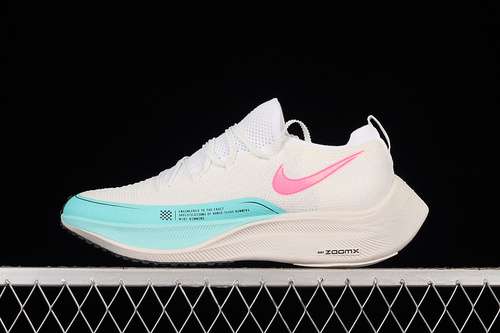 【280】[DM4386-101]-[ZOOMX VAPORFLY NEXT% 4.0 WHITE/LIGHT BLUE/PINK]-[WOMAN:36-39]-[MAN:40-45]
