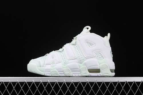 [917593-300]-[AIR MORE UPTEMPO BARLEY GREEN/WHITE]-[WOMAN:36-39]