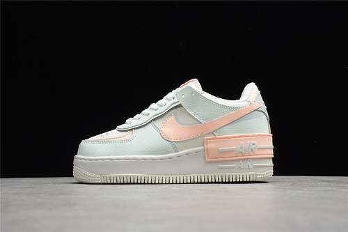 【300】[CU8591-104]-[AIR FORCE 1 SHADOW SAIL/CRIMSON TINT/PHOTON DUST/BARELY GREEN]-[WOMAN:36-39]