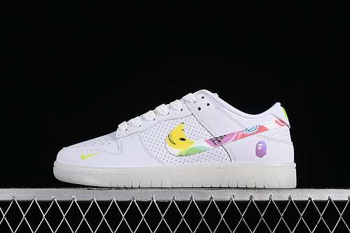 【360】[JH8039-940]-[SB DUNK LOW BAPE WHITE/GREEN/YELLOW]-[WOMAN:36-39]-[MAN:40-45]