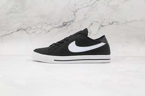 【260】[CW6539-002]-[COURT LEGACY CANVAS SHOES BLACK/BLACK/WHITE]-[WOMAN:36-39]-[MAN:40-45]