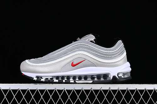【280】[884421-001]-[AIR MAX 97 OG QS SILVER BULLET 2017 METALLIC SILVER/VARSITY RED-WHITE-BLACK]
