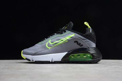 【280】[CT7698-011]-[AIR MAX 2090 SILVER GREY/BLACK-FLUORESCENT GREEN]-[WOMAN:36-39]-[MAN:40-45]