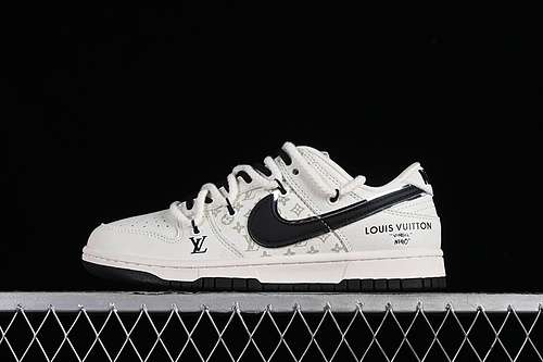 【380】[SJ2068-243]-[SB DUNK LOW L*V WHITE/GREY/BLACK]-[WOMAN:36-39]-[MAN:40-45]
