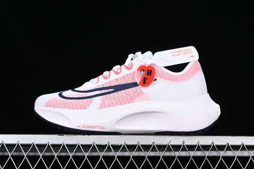 【370】[DM8968-100]-[ZOOM FLY 5 WHITE/BRIGHT CRIMSON/LIGHT OREWOOD BROWN/OBSIDIAN]-[MAN:39-45]