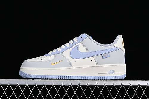 【320】[DB3301-117]-[AIR FORCE 1 07 LOW WHITE/BLUE/GREY/YELLOW]-[WOMAN:36-39]-[MAN:40-45]