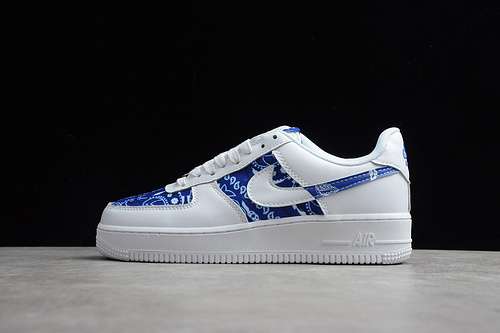 【260】[BW9953-100]-[AIR FORCE 1 LOW 07 PARA-NOISE WHITE/BLUE]-[WOMAN:36-39]-[MAN:40-45]