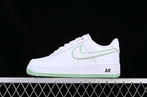 【280】[CT3839-108]-[AIR FORCE 1 07 LOW WHITE/BLACK/GREEN]-[WOMAN:36-39]-[MAN:40-45]
