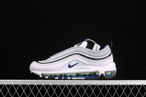 【310】[DD9598-100]-[AIR MAX 97 KAOMOJI WHITE/BLACK/SIGNAL BLUE/COURT PURPLE]-[UNSIEX:36-45]