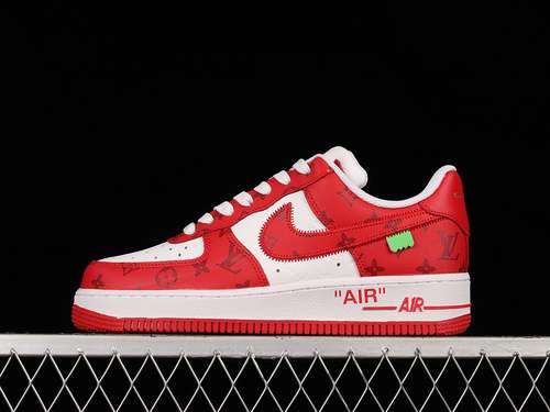 【400】[LD0232]-[AIR FORCE 1 LOW 07 X L*V RED/WHITE/WHITE]-[WOMAN:36-39]-[MAN:40-45]