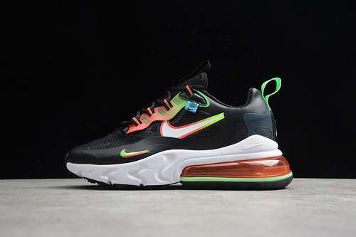【260】[CK6457-001]-[AIR MAX 270 REACT WORLDWIDE BLACK/MULTI-COLOR]-[WOMAN:36-39]-[MAN:40-45]