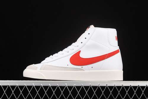 【260】[BQ6806-600]-[BLAZER MID 77 VINTAGE HABANERO RED/SAIL-WHITE]-[WOMAN:36-39]-[MAN:40-45]