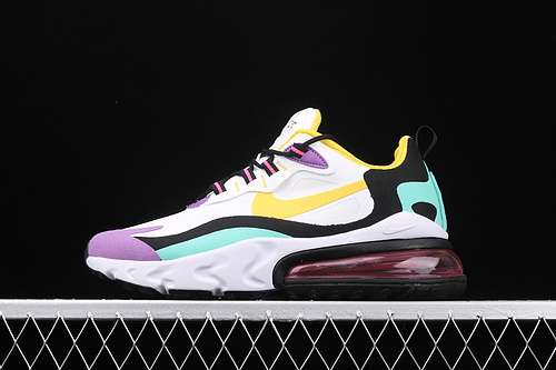 [AO4971-101]-[AIR MAX 270 REACT BAUHAUS WHITE/DYNAMIC YELLOW-BLACK]-[UNISEX:36-46]