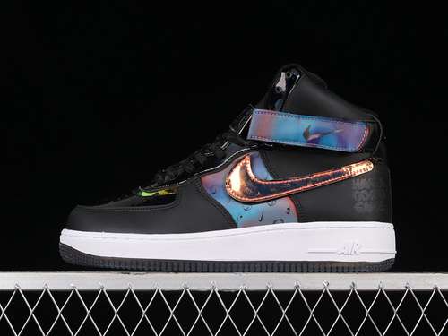 【300】[DC0831-101]-[AIR FORCE 1 HIGH HAVE A GOOD GAME BLACK/WHITE/MULTI-COLOR]-[UNISEX:36-45]