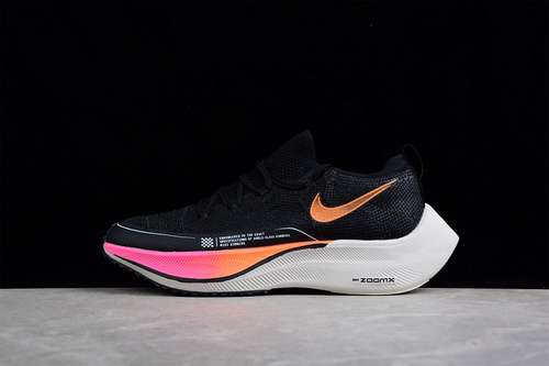 【280】[DM4386-993]-[ZOOMX VAPORFLY NEXT％ 4.0 BLACK/PINK/WHITE]-[WOMAN:36-39]-[MAN:40-45]