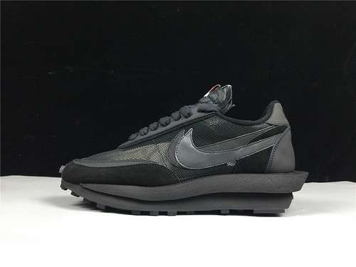 [79-77-88]-[BV0073-002]-[SACAI X LVD WAFFLE DAYBREAK BLACK/BLACK/BLACK]-[WOMAN:36-39]-[MAN:40-45]