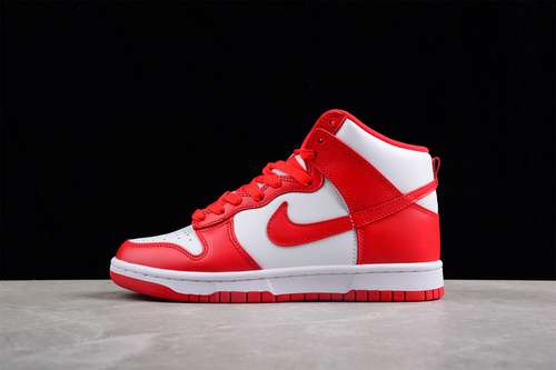 【480】[DD1399-106]-[SB DUNK HIGH CHAMPIONSHIP RED WHITE/UNIVERSITY RED]-[WOMAN:36-39]-[MAN:40-47.5]