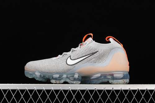 【320】[DH4084-002]-[AIR VAPORMAX 2021 FLYKNIT GREY FOG/WHITE/BRIGHT MANGO/ANTHRACITE/METALLIC SILVER]