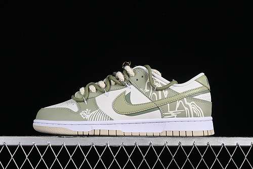 【360】[DV0831-003]-[DUNK LOW SB WHITE/GREEN]-[WOMAN:36-39]-[MAN:40-46]