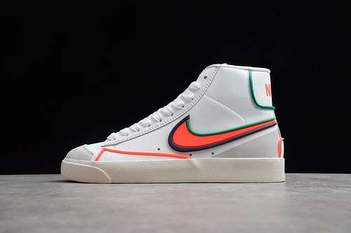 【280】[853508]-[HOT SELLING ZOOM BLAZER MID QS HH WHITE/ORANGE/NAVY/GREEN]-[WOMAN:36-39]-[MAN:40-45]