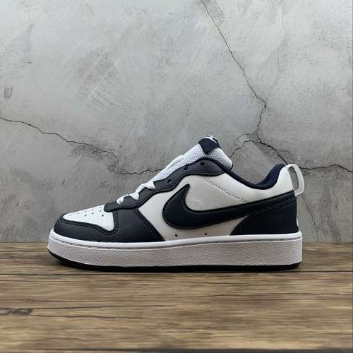 【280】[BQ5448-107]-[COURT BOROUGH LOW 2 BLACK/WHITE/BLACK]-[UNISEX:36-43]