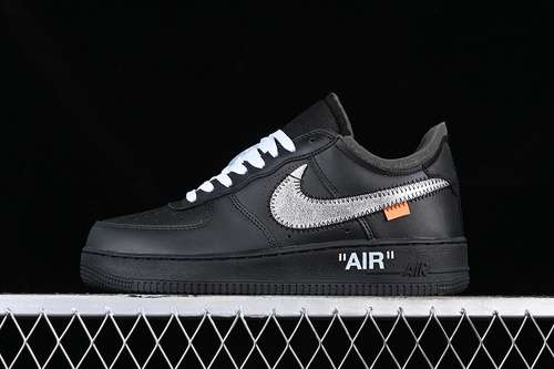 【300】[AV5210-001]-[OFF WHITE AIR FORCE 1 07 LOW WHITE/GREY/BLACK]-[MAN:40-45]