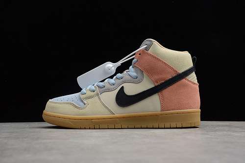 【380】[CN8345-001]-[SB DUNK HIGH SPECTRUM PARTICLE GREY/BLACK-TERRA BLUSH]-[UNISEX:36-45]