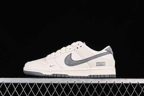 【360】[DQ1098-387]-[SB DUNK LOW KITH WHITE/GREY]-[WOMAN:36-39]-[MAN:40-45]