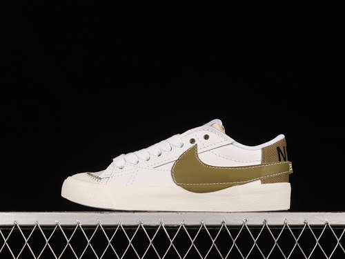 【250】[DZ2772-121]-[BLAZER LOW 77 JUMBO WHITE/KHAKI/SAIL/BLACK/HAZEL RUSH/SAFETY ORANGE]